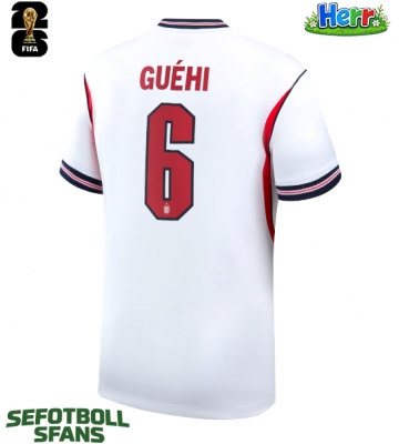England Marc Guehi #6 Hemmatröja VM 2026 Kortärmad